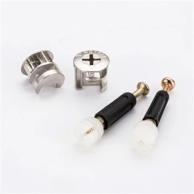 Raccords de meubles à angle droit Support 10mm Connecteur de came pour carte de bureau