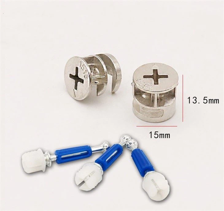 Zinc Plated Minifix Connector Cam And Bolt Manufacturers