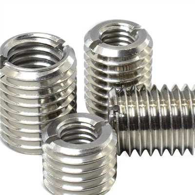 INSERTS FILETÉS EN ACIER INOXYDABLE POUR BOIS